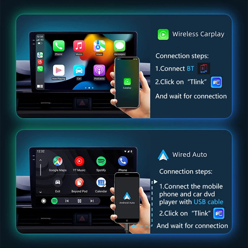 12.3" Toyota 4 Runner 2009-2022 Android Auto / Apple Carplay