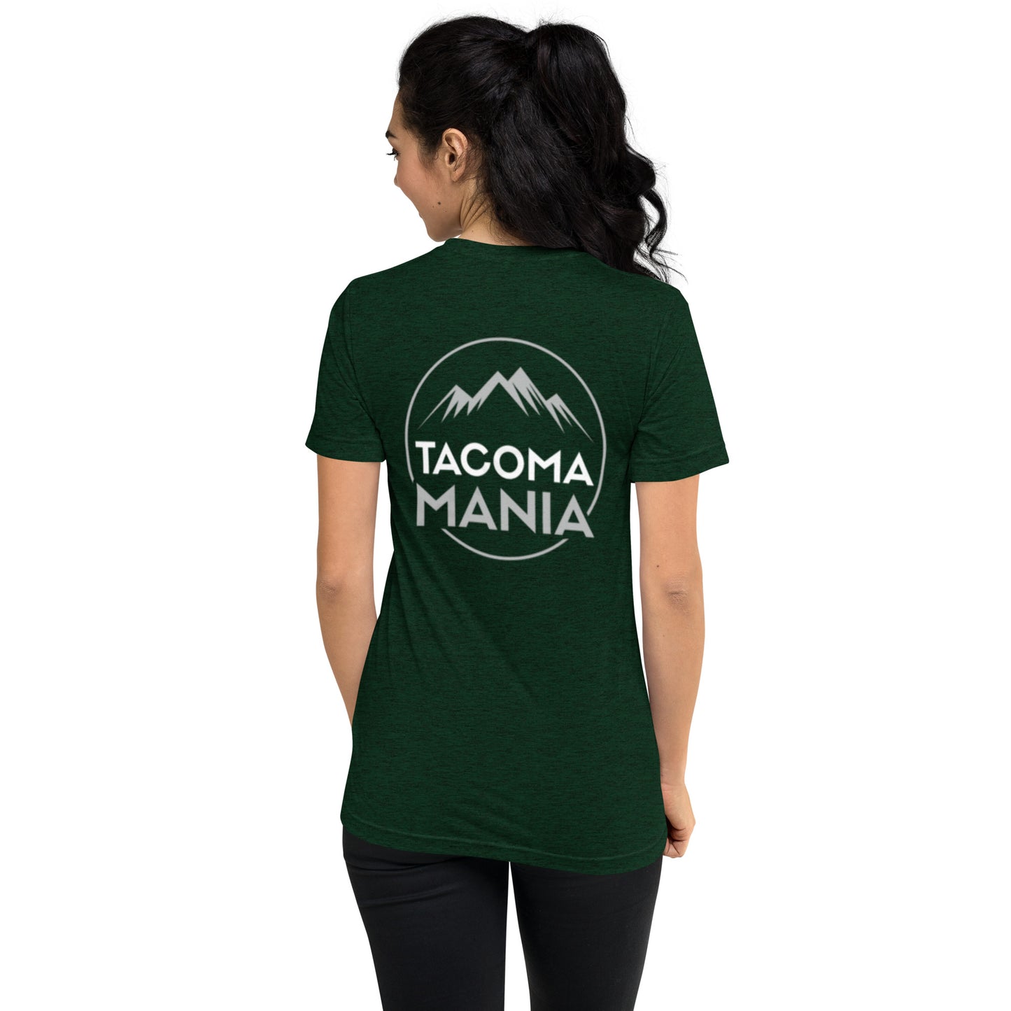 TacomaMania Front/Back Logo Short sleeve t-shirt