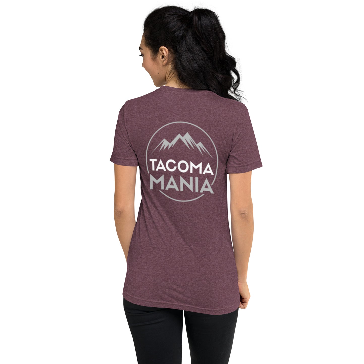 TacomaMania Front/Back Logo Short sleeve t-shirt